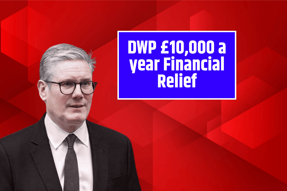 DWP £10,000 a year Financial Relief - These benefits are designed to help older people
