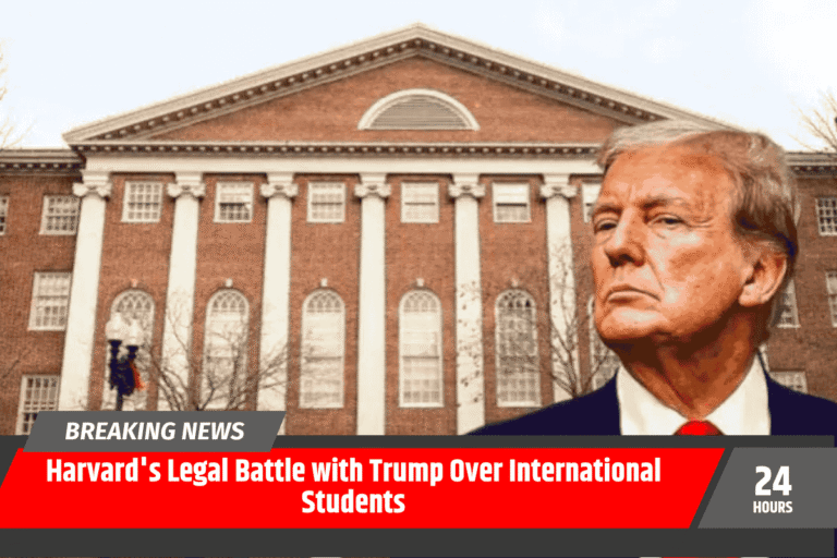 Harvard's Legal Battle with Trump Over International Students