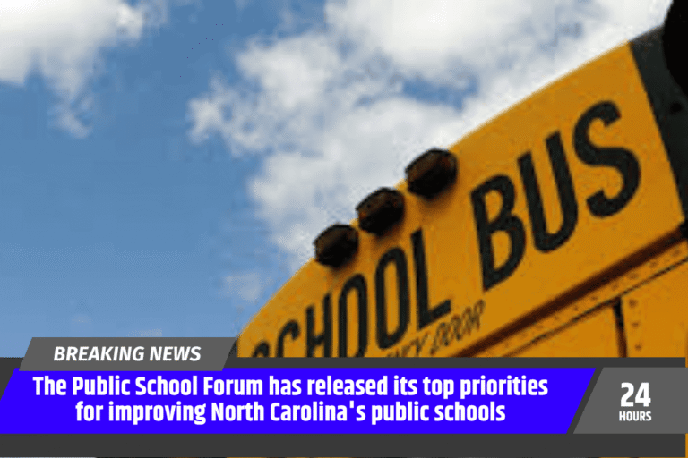 The Public School Forum has released its top priorities for improving North Carolina's public schools