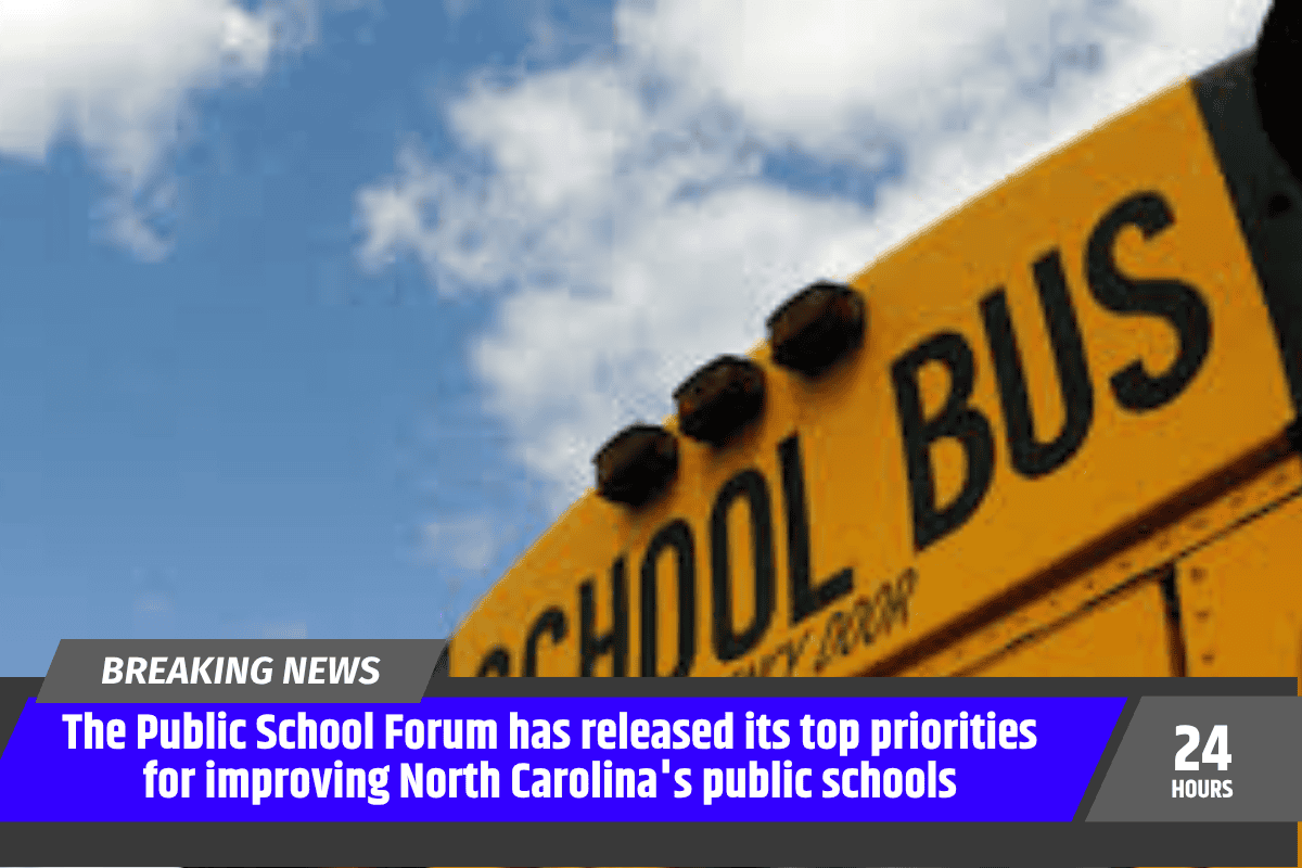 The Public School Forum has released its top priorities for improving North Carolina's public schools
