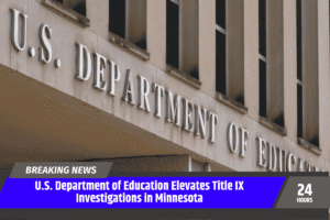 U.S. Department of Education Elevates Title IX Investigations in Minnesota