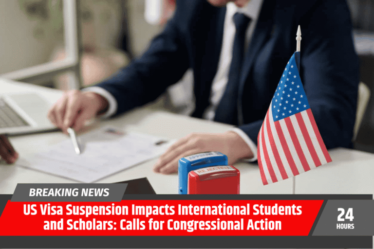 US Visa Suspension Impacts International Students and Scholars: Calls for Congressional Action